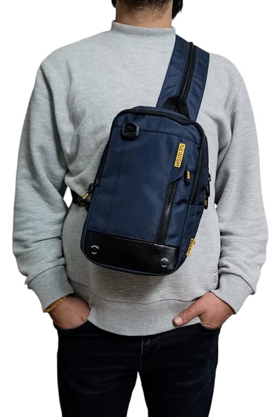 Body Bag Çanta Erkek Göğüs Sırt Çantası Fonksiyonel Kullanım BadyBag 30*17 Cm - 6