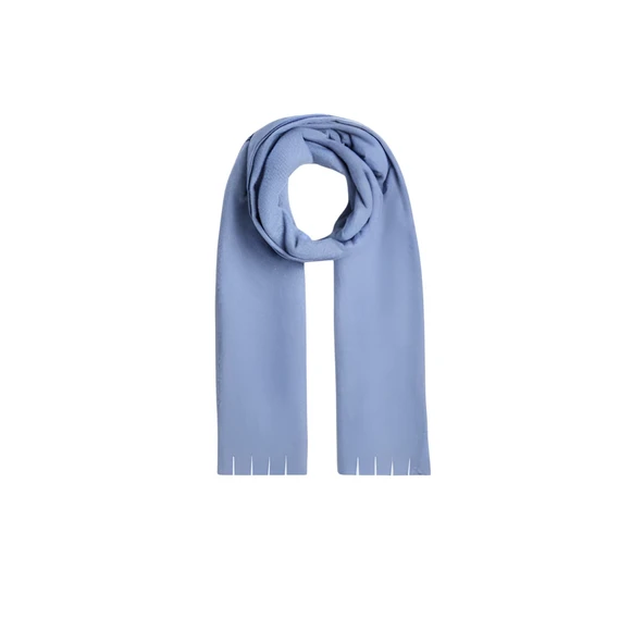 Kadın Polar Şal Yumuşak Puffy Sıcak Tutan Kalın Renkli KışlıkUzun Atkı Kaşkol Omuz Şalı 30 x 190 cm - 12