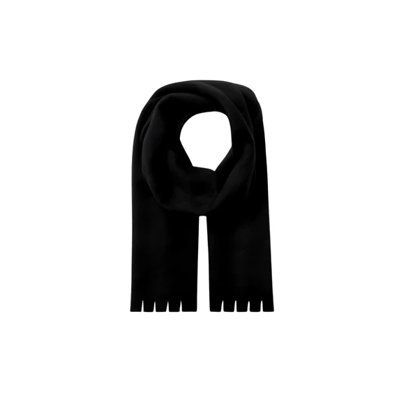 Kadın Polar Şal Yumuşak Puffy Sıcak Tutan Kalın Renkli KışlıkUzun Atkı Kaşkol Omuz Şalı 30 x 190 cm - 2