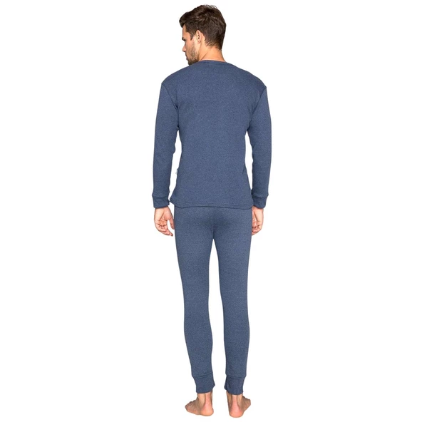 Yetişkin Termal İçlik Set - Thermoform - Artica Unisex - Lacivert - 3