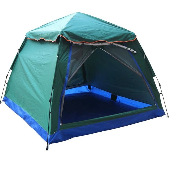 S. DFT 8 Kişilik Otomatik Çadır 3x3x2m - Yeşil - Resim 2