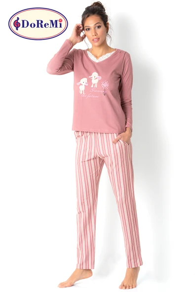 DoReMi Bayan Pijama Takımı - Resim 2