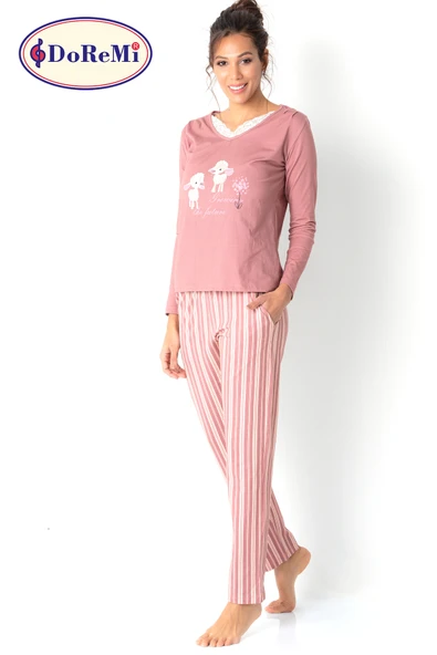 DoReMi Bayan Pijama Takımı - Resim 12