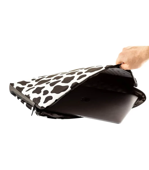Notebook Laptop Macbook Çantası 13"-13.6" inç - 800-DÜZ Dalmaçya Desenli - 2