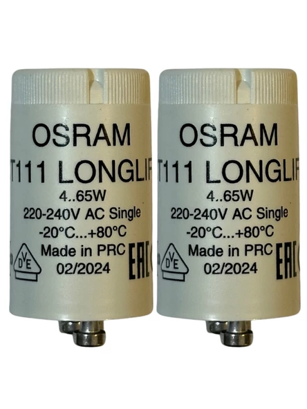 Osram ST111 Starter 4-65W 220V (2 Adet)