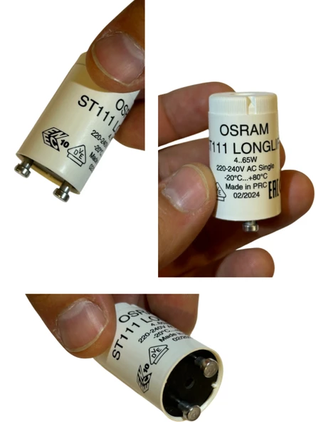 Osram ST111 Starter 4-65W 220V (2 Adet) - 3
