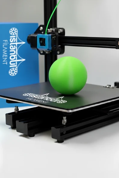 İstanbul Filament 3D Baskı Pla+ Filament Fıstık Yeşili 1 kg 1,75MM 0,05 mm Bambu Lab Uyumlu - Resim 5