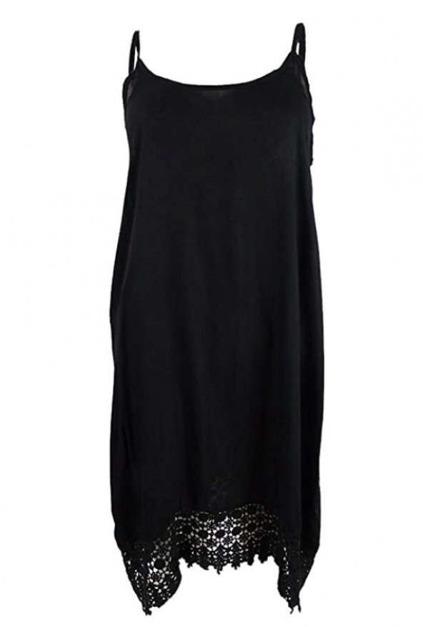 Kadın Askılı Tunik Elbise