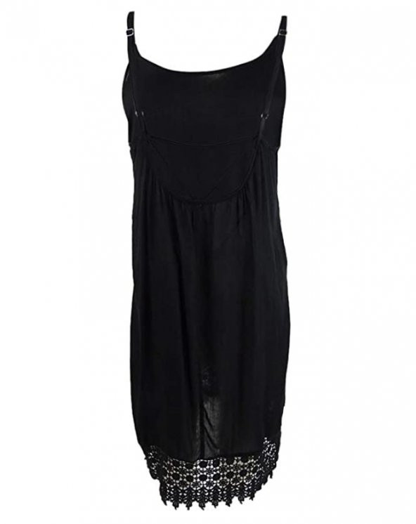 Kadın Askılı Tunik Elbise - 2