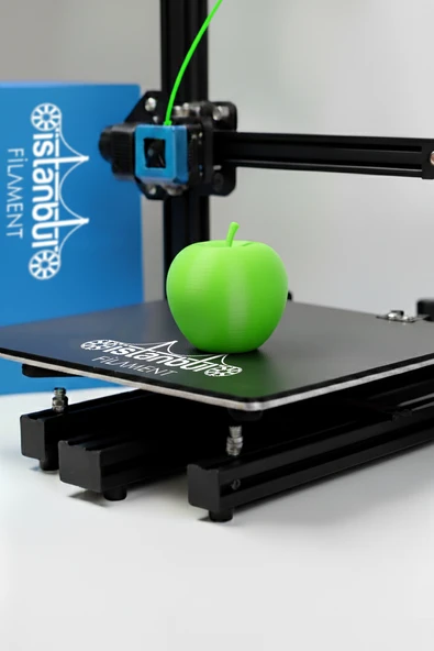 İstanbul Filament 3D Baskı Pla+ Filament Fıstık Yeşili 1 kg 1,75MM 0,05 mm Bambu Lab Uyumlu - Resim 3