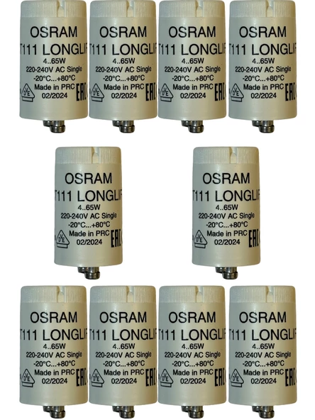 Osram ST111 Starter 4-65W 220V (10 Adet)