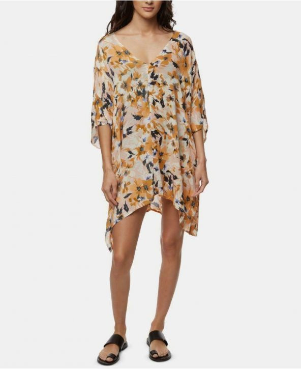 Kadın Çiçek Desenli Pareo