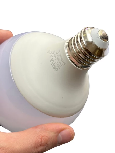 Osaka 15W (100W) 6500K (Beyaz Işık) E27 Duylu G95 Led Glop Ampul (10 Adet) - 5