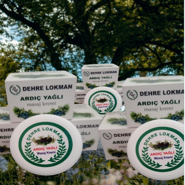 dehre lokman ardıç yağı özü kremi 70 gr ( 5 adet )