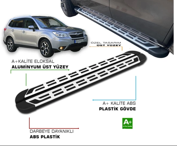 FORESTER 2013 2014 2015 2016 2017 2018 2019 YAN BASAMAK ürün görseli 1