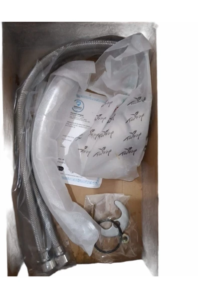 Kaliteli Lüx Banyo Duşakabin Mutfak Lavabo Evye Takımı 3lü Set Takım Batarya Musluk Seti - 7