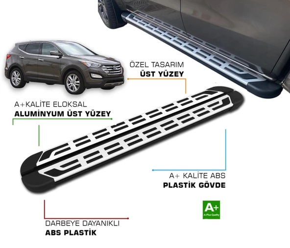 SANTA FE 2013 2014 2015 2016 2017 2018 YAN BASAMAK ürün görseli 1