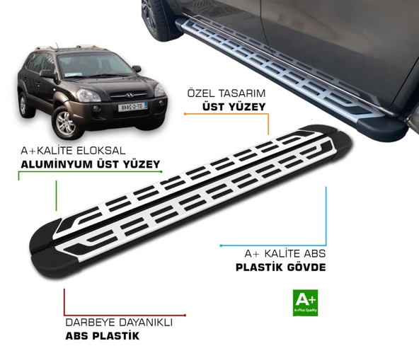 TUCSON 2004 2005 2006 2007 2008 2009  YAN BASAMAK ürün görseli 1