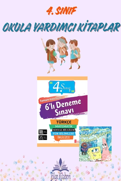 Ata 4.Sınıf 6 lı Deneme Sınavı ürün görseli 1