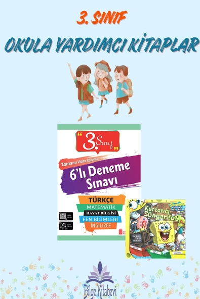 3.Sınıf 6 lı Deneme Sınavı ürün görseli 1