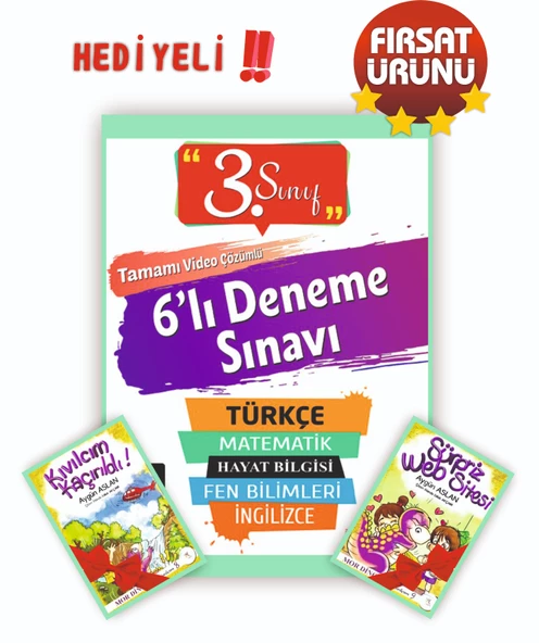 3.Sınıf 6 lı Deneme Sınavı