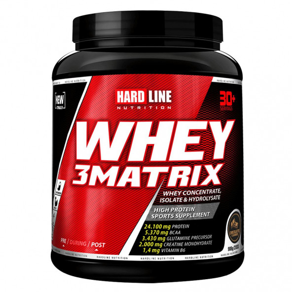 Hardline Whey 3 Matrix 908 Gr Protein Tozu (Aroma Seçenekli)