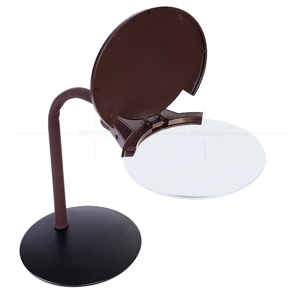 TH-7028B Masaüstü Işıklı Büyüteç Lamba Metal Gövde Çift LED - 2