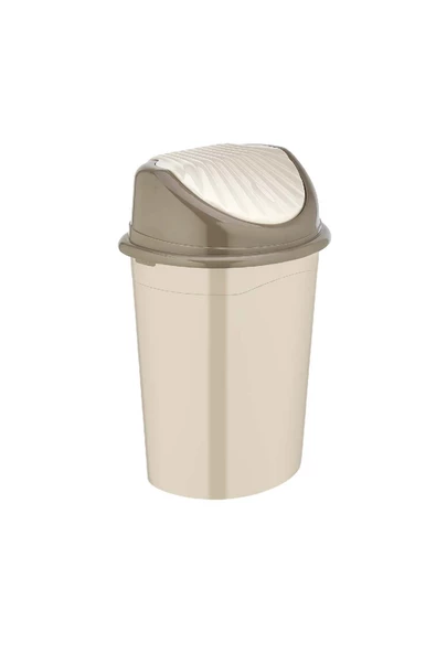 İstridye Plastik Çöp Kovası Bej 13 Litre - 4151_03