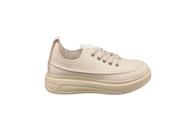 Rovenna İç Dış Hakiki Deri Ortopedik Comfort Taban Günlük Kadın Casual Ayakkabı - 5