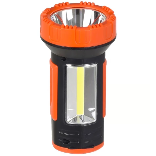 FX-519 Şarjlı El Feneri 3W USB Cree + COB LED - 2