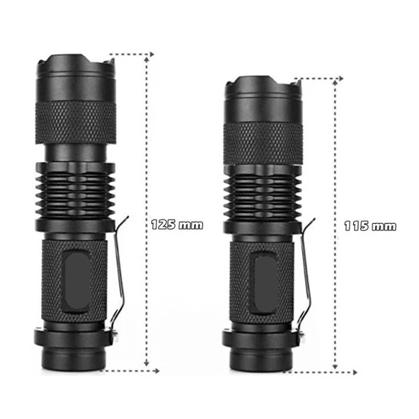 Gold Orion OR-87 Cree LED Zoomlu Şarjlı Cep Feneri - 2