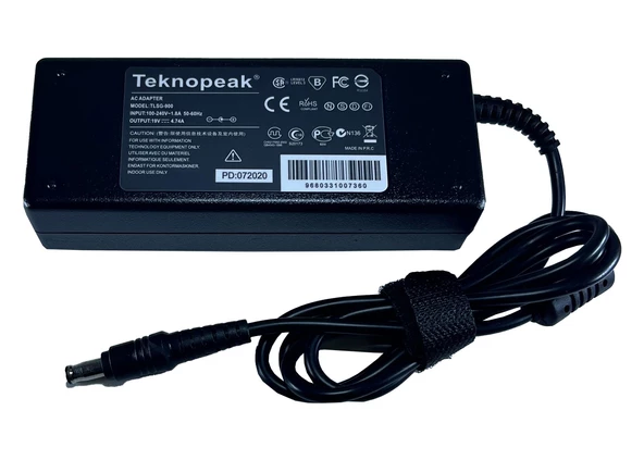 Notebook Adaptör Samsung 5.5x3.0 mm 19V 4.74A 90W Teknopeak TLSG-900