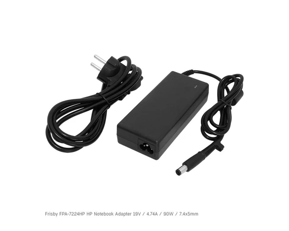 Frisby Notebook Adaptör (HP) 19V 4.74A Uç Boyutu 7.4 x 5.0mm