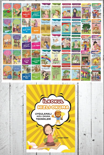 1.Sınıf Okumayı Sevdiren 50 li Hikaye Seti+ Hızlı Okuma ürün görseli 1