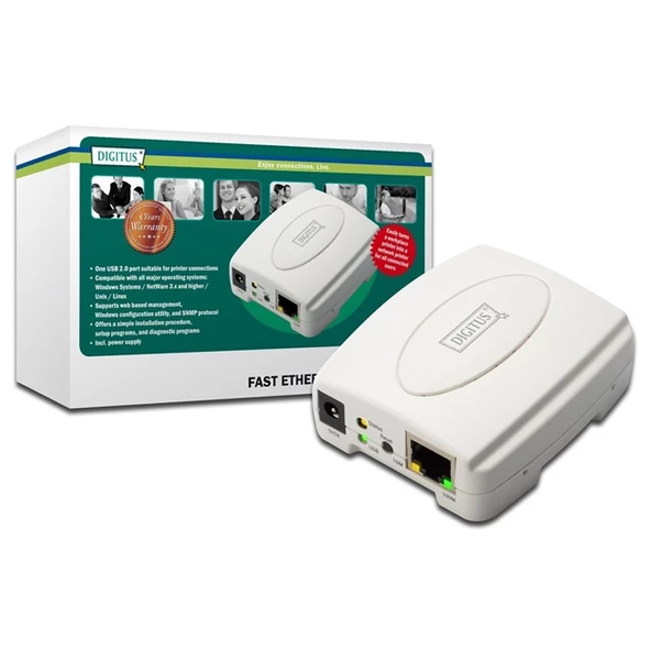 Digitus Print Server (1 Port) - 3