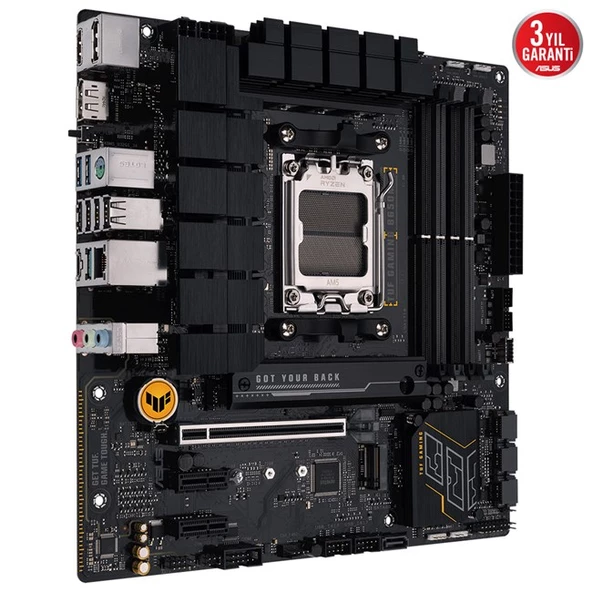 Asus Tuf Gaming B650M-E AM5 Ryzen DDR5 - Resim 4