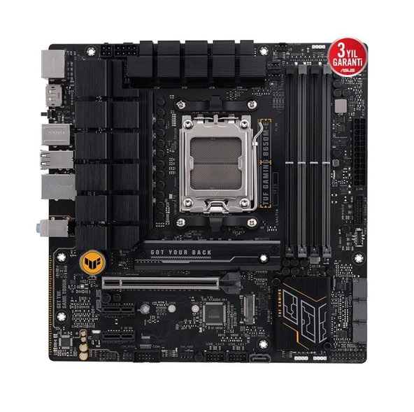 Asus Tuf Gaming B650M-E AM5 Ryzen DDR5 - Resim 3