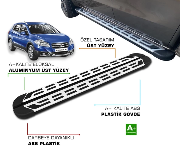 SX4 S CROSS 2016 2017 2018 2019 2020 2021 YAN BASAMAK ürün görseli 1