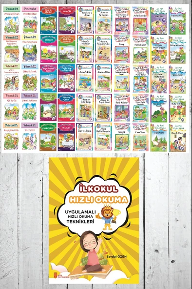 1.ve2.Sınıflar İçin Zevkle Okuyabileceği 50 li Hikaye Seti+ Hızlı Okuma ürün görseli 1