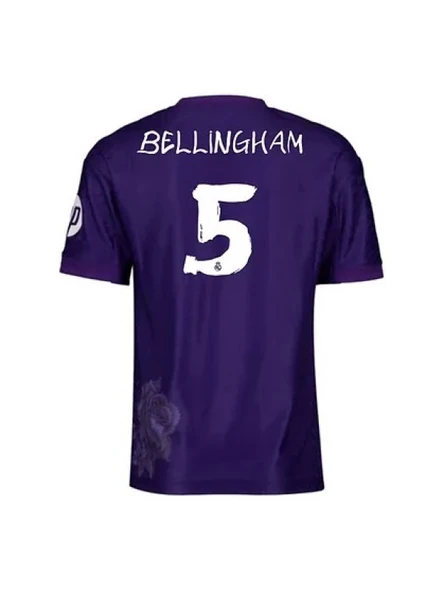 Real Madrid R01297 Y-3 Genç Çocuk Jude Bellingham Dördüncü Forması 2023-2024 - Resim 3