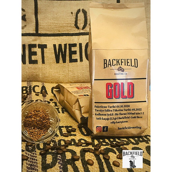 Backfield Roasting Co . Gold Granül Kahve 200gr
