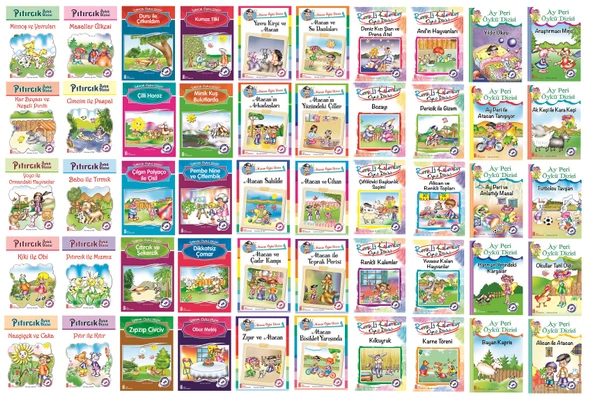 1.ve2.Sınıflar İçin Zevkle Okuyabileceği 50 li Hikaye Seti+ Hızlı Okuma - Resim 3