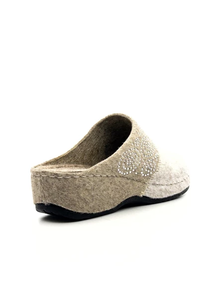 Bento 10911 Kadın Taşlı Feta Topuk Kapalı Terlik - 7