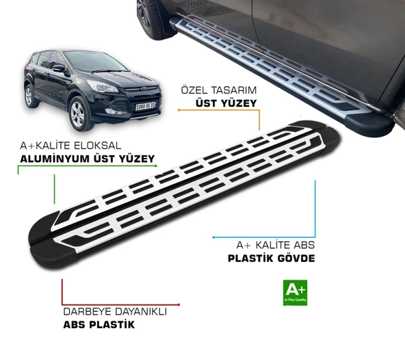 KUGA 2016 2017 2018 2019 YAN BASAMAK ürün görseli 1