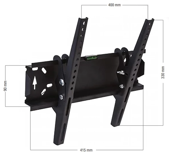 Tayfun VT-42 SA açılı tv duvar askı aparatı