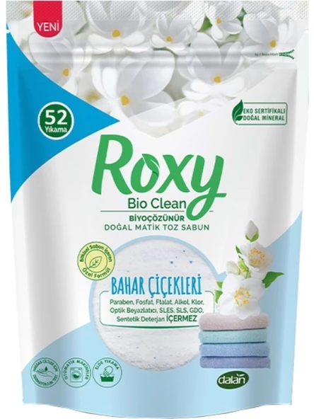 Roxy Matik Sabun Tozu Bahar Çiçekleri 1600 Gr 52 Yıkama x 2 Paket - 2