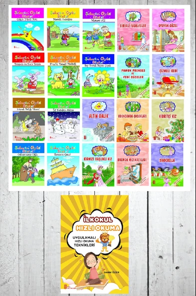 1.Sınıf Okumayı Hızlandıran 20 li Hikaye Seti + Hızlı Okuma ürün görseli 1