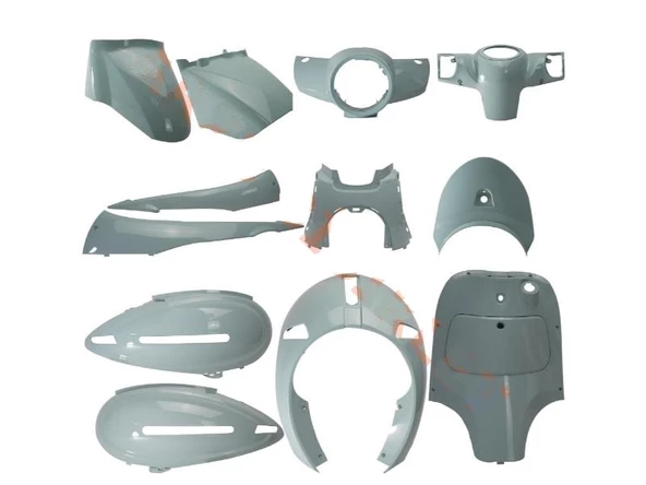 Arora Cappucino Kaporta Seti Turkuaz 20 Parça ürün görseli