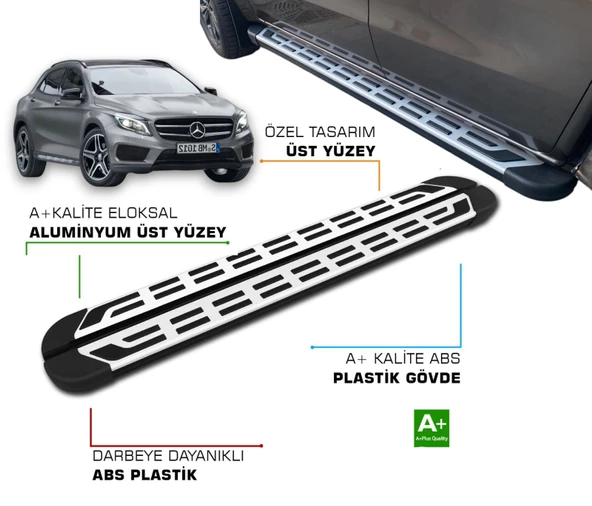 GLA CLASS 2013 YILI VE SONRASI YAN BASAMAK ürün görseli 1