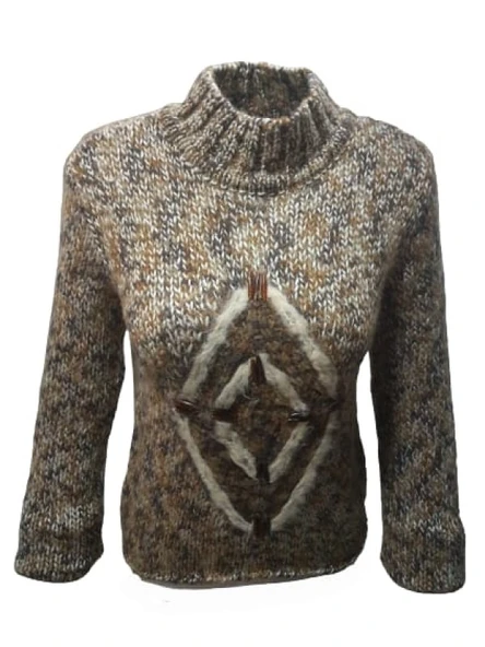 Opss Kadın El Örgü Kazak St-01521 ürün görseli